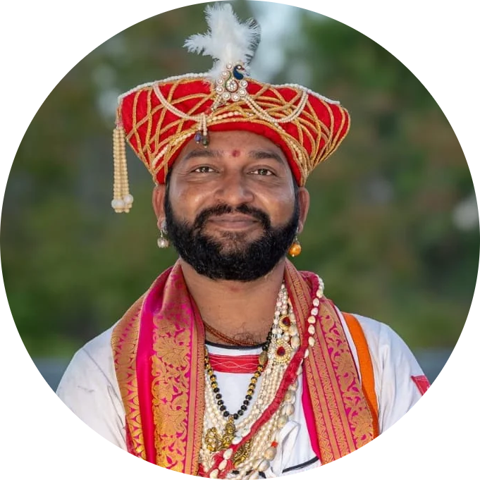 Haridas Uttam Shinde — Vice President, Lok Sanskruti Kala Seva Sangh